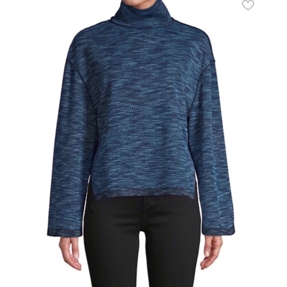 NWT Free People Sunny Day Textured Variegated Yarn TurtleNeck Sweater - Picture 10 of 15